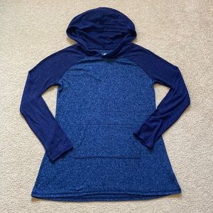 Girls navy blue sweater hoodie from justice